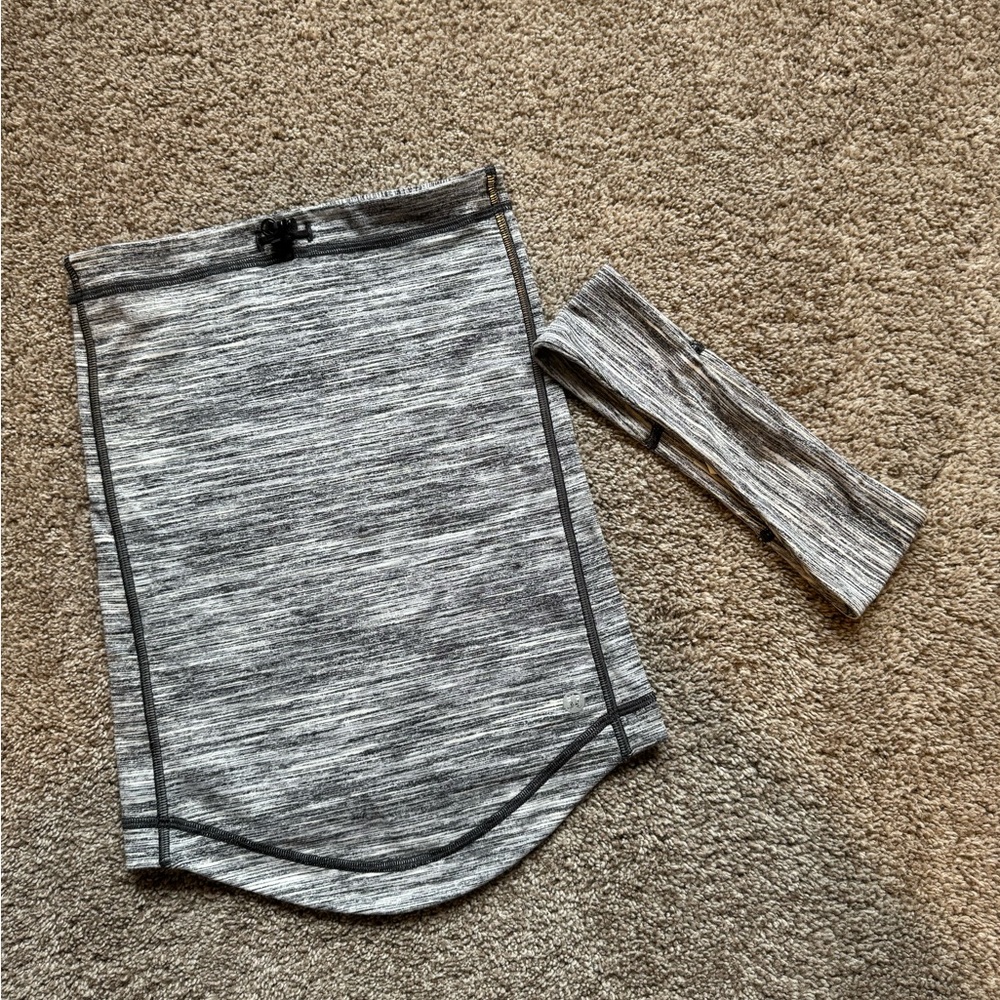 Lululemon Set of Neck gaiter and Headband
